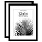 Americanflat 2 Pack of Picture Frames with Mat - Plexiglass Cover